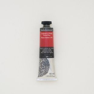 Масляная краска Sennelier, 40 мл, профессиональная, S6, кадмий красный светлый, Cadmium red light