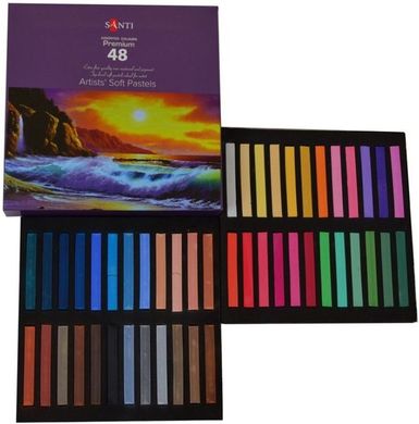Набір сухої пастелі Santi, 48 кольорів