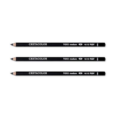 Набір олівців для рисунку, Неро середній, 3 штуки, Cretacolor