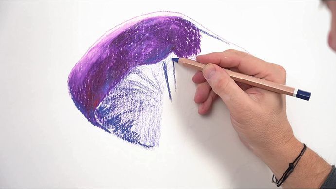 Олівець кольоровий Megacolor, Кадмій жовтий (29107), Cretacolor