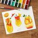 Набір акварелі Gansai Tambi Watercolors 14 кольорів, пензель-резервуар, лінер, пенал, Kuretake MC30-1 зображення 16 з 24