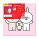 Картина по номерам Line Friends Браун Салли и Кони, 25х25 см, полотно цветное, Santi 4823091922169 фото 2 с 3