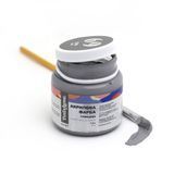 Краска акриловая глянцевая, Серая, 50 мл, Brushme