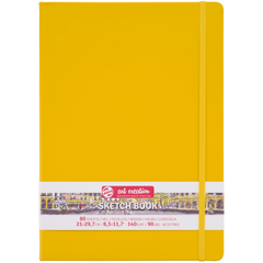 Блокнот для графики Talens Art Creation, 21х29,7 см, 140 г/м2, 80 листов, золотисто-жёлтый, Royal Talens