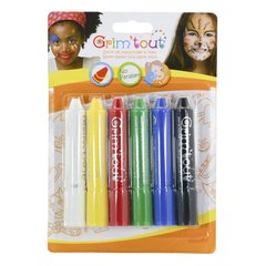 Набор карандашей для грима, 6 шт в блистере, GrimTout