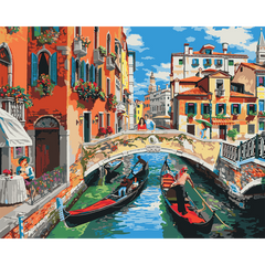 Картина по номерам Венецианское лето, 40х50 см, Santi