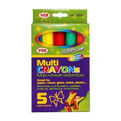 Супер-крейда для різних поверхонь Multi Crayons, 5 штук, VGR