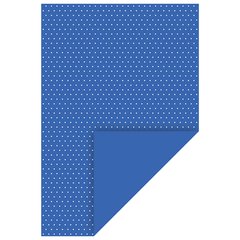 Бумага с рисунком Точка, 21х31 см, 200г/м², двусторонняя, синяя, Heyda