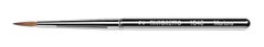 Кисть колонок Tintoretto 1345, №2, круглая, металлическая ручка