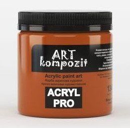 Фарба художня ART Kompozit, вохра золотава (134), 430 мл