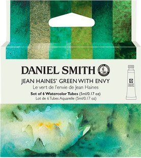 Набор акварели Daniel Smith Jean Haines Green with Envy 6х5 мл в тубах
