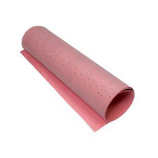 Отрез кожзама с тиснением золотой фольгой, дизайн Golden Mini Drops, Rose vintage, 25x50 см, Fabrika Decoru