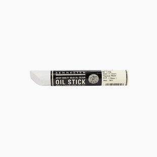 Фарба олійна у формі пастелі Sennelier Oil Stick, 38 мл, S1, титановий білий (Titanium white)