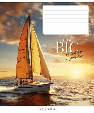 Тетрадь ученическая, 18 листов, в клетку, ВД-лак, Dream big, Star