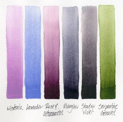 Набор акварельных красок Daniel Smith в полукюветах 6 цветов 1,8 мл Colors of Inspiration Half Pan