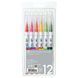 Набір маркерів ZIG Clean Color real brush colors, 12 штук, Kuretake RB-6000AT/12VA зображення 1 з 7