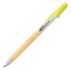 Ручка гелевая, GLAZE 3D-ROLLER, Желтый, Sakura