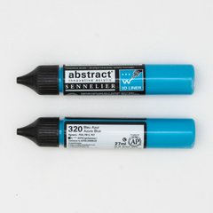 Лінер акриловий Abstract 3D, 27 мл, Лазурний синій, Sennelier