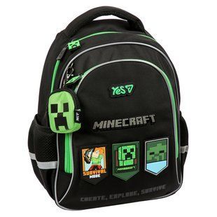 Рюкзак школьный Yes, Minecraft Mode, S-115M