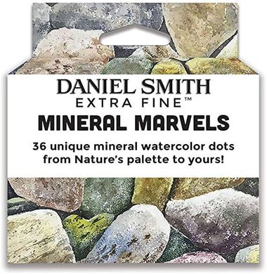 Набор дот-карт акварельных красок Daniel Smith Mineral Marvel, 36 цветов