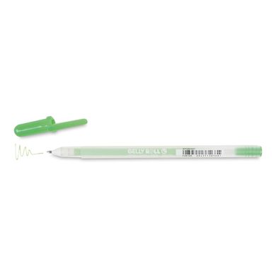 Ручка гелева MOONLIGHT Gelly Roll, Зелена флуорисцентна, Sakura