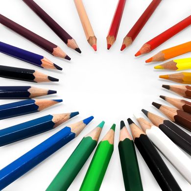 Набір кольорових олівців Темний Teen, 24 штук, Bruynzeel