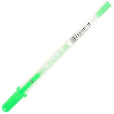 Ручка гелевая MOONLIGHT Gelly Roll, Зеленая флуорисцентная, Sakura