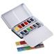 Набор акварельных красок серии L'Aquarelle Sennelier Pocket, 12 цветов, полукювета, металлический пенал-палитра N131605 фото 3 с 4