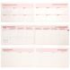 Щотижневик датований 2026, 10х17 см, 128 сторінок, червоний, м'який, Glory, Leo Planner 5056574456854 зображення 7 з 10