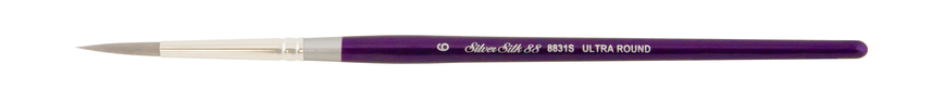 Пензель Silver Brush 8831S Silver Silk 88 Ultra синтетика кругла №6 (4 мм)