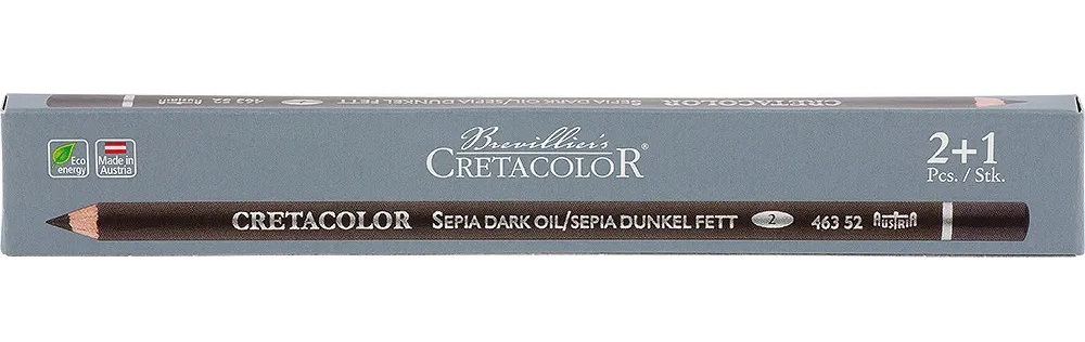 Набір олівців cепія олійна темна Cretacolor